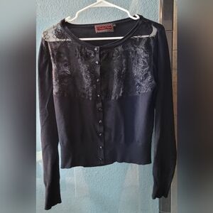 Voodoo Vixen Sheer Top Cardigan